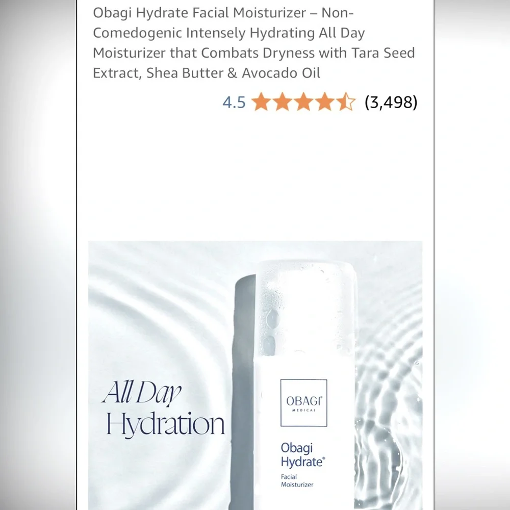 Obagi Hydrate Facial Moisturizer